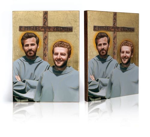 Ikona Błogosławieni Zbigniew Strzałkowski i Michał Tomaszek - Męczennicy z Pariacoto