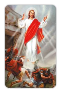 Magnesy Wielkanocne Jezus Chrystus Zmartwychwstały - 10 szt.