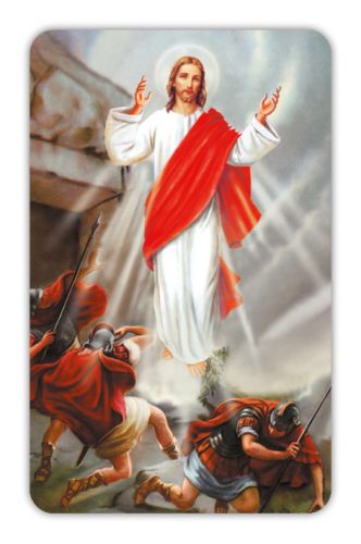 Magnesy Wielkanocne Jezus Chrystus Zmartwychwstały - 10 szt.
