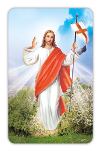Magnesy Wielkanocne Jezus Chrystus Zmartwychwstały - 10 szt.