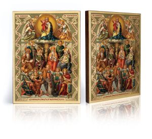 Ikona religijna Czternastu Świętych Wspomożycieli