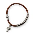 Bransoletka religijna brązowa