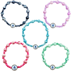 Bransoletka religijna z Matką Bożą 