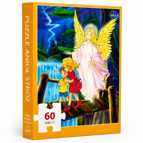 Puzzle 60 el. ANIOŁ STRÓŻ