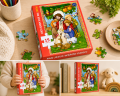 PAN JEZUS WŚRÓD DZIECI – PUZZLE 15 el.