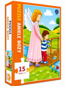 Puzzle 15 el. Aniele Boży
