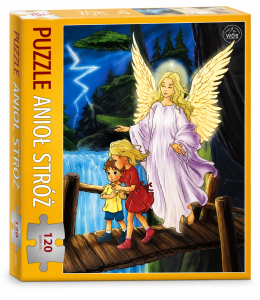 Puzzle 120 el. Anioł Stróż