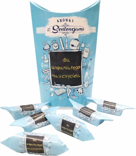 Krówki z sentencjami - Dla Nauczyciela - 250 g.