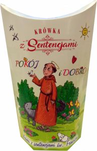 Krówki z sentencjami - Święty Franciszek - 250g.