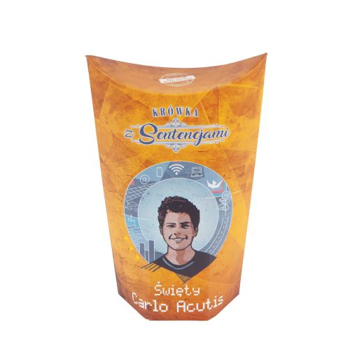 Mleczne Krówki z Sentencjami-Święty Carlo Acutis 250g