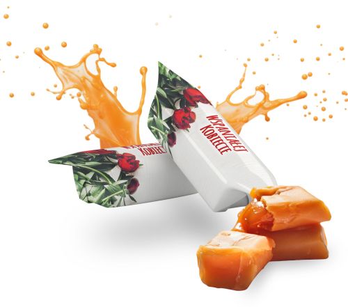 Mleczne krówki- Wspanialej Kobiecie-słodki upominek 1 kg