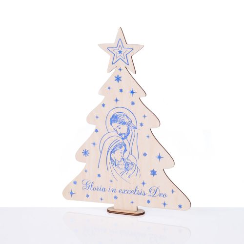 Ozdoba Świąteczna - drewniana Choinka