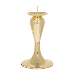 Lichtarz z polerowanego mosiądzu 