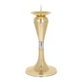 Mosiężny lichtarz liturgiczny 34 cm