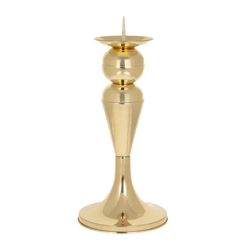 Lichtarz mosiężny polerowany -36 cm