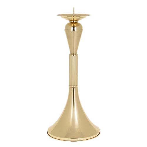 Lichtarz ołtarzowy mosiężny - 56 cm