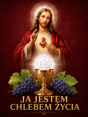 Baner na Boże Ciało 75x100