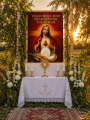 Baner religijny na Boże Ciało 75x100 cm