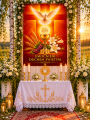 Baner religijny na Święto Bożego Ciała 75x100
