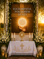 Baner na Boże Ciało do parafii 75x100 cm