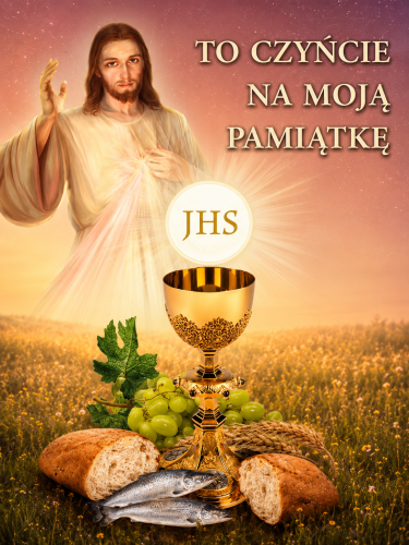 Baner na Boże Ciało 75x100