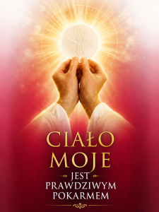 Baner na Boże Ciało 75x100