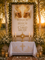 Baner na Boże Ciało 75x100 cm
