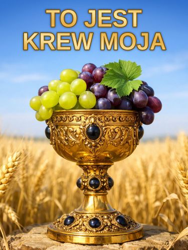 Baner na uroczystość Bożego Ciała 75x100 cm