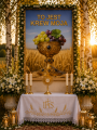Baner na uroczystość Bożego Ciała 75x100 cm