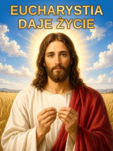 Baner na Boże Ciało 75x100 cm – dekoracja eucharystyczna
