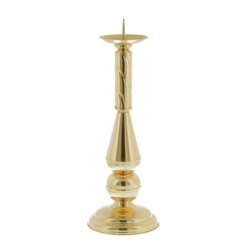 Lichtarz Ołtarzowy Mosiężny -45 cm.