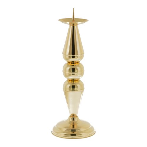 Lichtarz mosiężny polerowany – 44 cm.