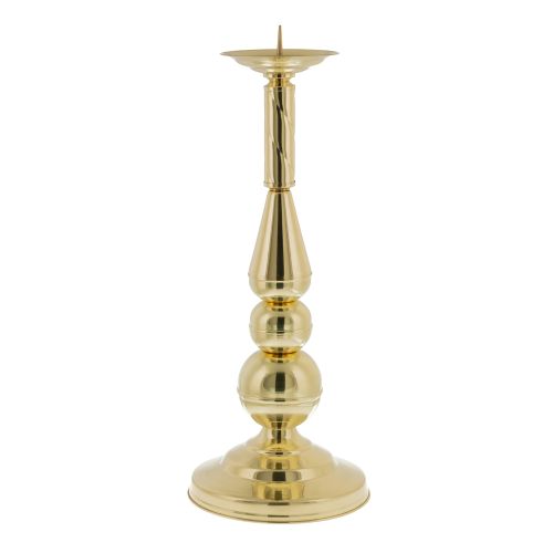 Lichtarz mosiężny polerowany – 59 cm.