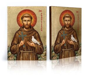 Ikona religijna Święty Franciszek 