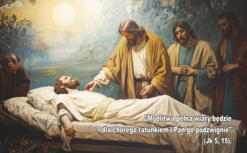 Pamiątka Sakramentu Namaszczenia Chorych - 100 szt.