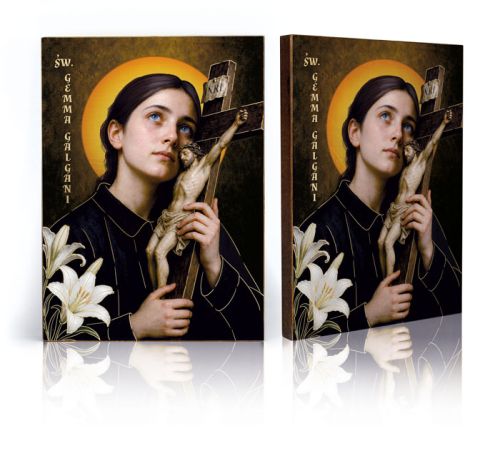Ikona religijna Święta Gemma Galgani