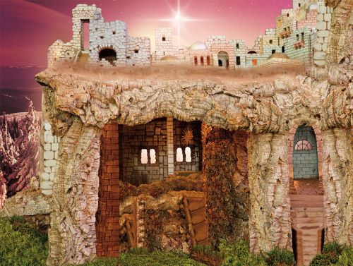 Tło do szopki, Gwiazda Betlejemska 265/200cm