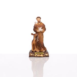 Figurka Święty Franciszek z Asyżu-11cm