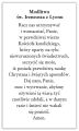 Święty Ireneusz - tył