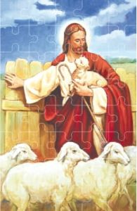 Puzzle Wielkanocne Dobry Pasterz