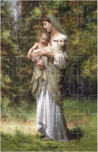 Puzzle Matka Boża