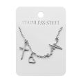Naszyjnik - wiara - nadzieja - miłość - Stainless Steel