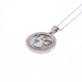 Naszyjnik - aniołek - Perla Madre - Stainless Steel
