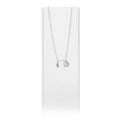 Naszyjnik - św. Antoni - Dzieciątko Jezus - lilia - Stainless Steel