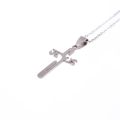 Naszyjnik - krzyżyk - JESUS - Stainless Steel