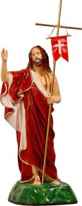 Figura Jezus Chrystus Zmartwychwstały (40 cm)
