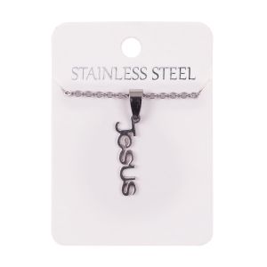 Naszyjnik - JESUS - Stainless Steel