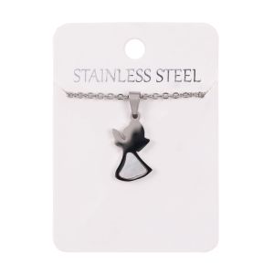 Naszyjnik - aniołek - Perla Madre - Stainless Steel