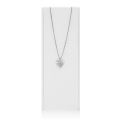 Naszyjnik - św. Rodzina - serce - Stainless Steel