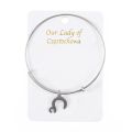 Bransoletka - Matka Boża Częstochowska - Stainless steel
